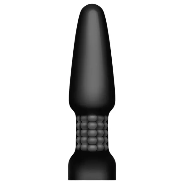 b-Vibe - Vibromasseur anal noir à billes et rotation, rechargeable