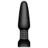 b-Vibe - Vibromasseur anal noir à billes et rotation, rechargeable