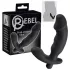 Rebel - vibromasseur prostatique avec pénis (noir)