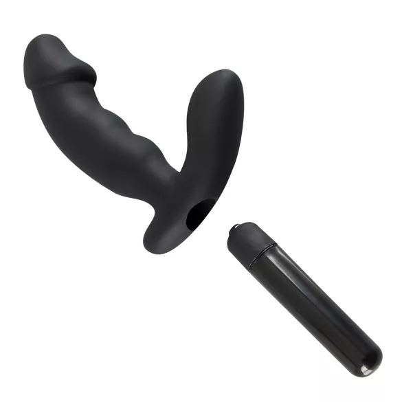 Rebel - vibromasseur prostatique avec pénis (noir)