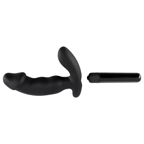 Rebel - vibromasseur prostatique avec pénis (noir)