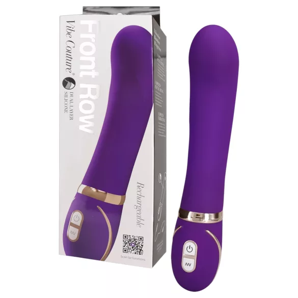 Vibe Couture - Vibromasseur point G - puissant - silicone violet