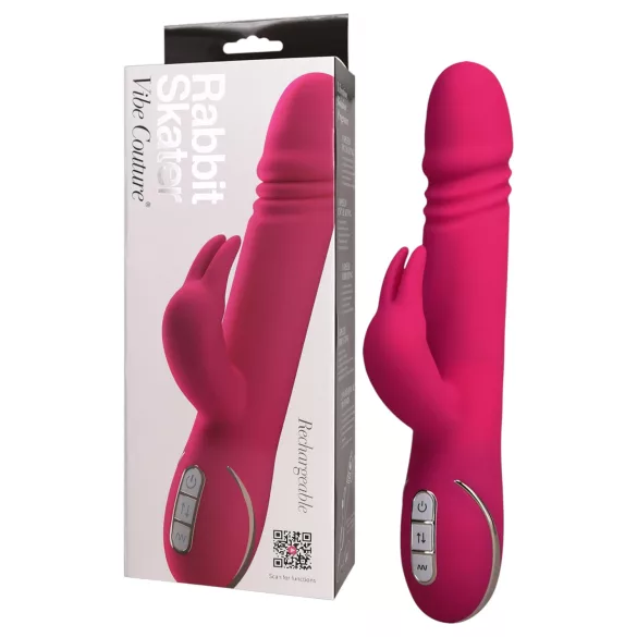 Vibe Couture - Vibromasseur rabbit va-et-vient - stimulation clitoridienne