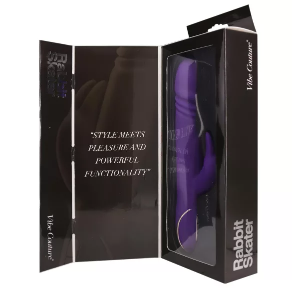 Vibe Couture - Rabbit Vibrateur à va-et-vient - Stimulateur Clitoridien - Violet