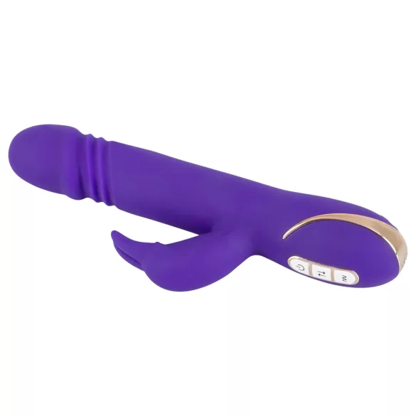 Vibe Couture - Rabbit Vibrateur à va-et-vient - Stimulateur Clitoridien - Violet
