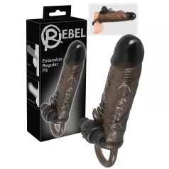 Rebel - gaine pénienne vibrante - 19 cm
