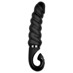   Gvibe - Vibromasseur point G rechargeable étanche silicone noir