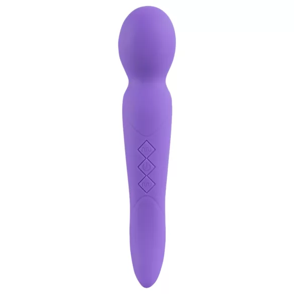 SMILE - Vibromasseur massant double moteur - violet