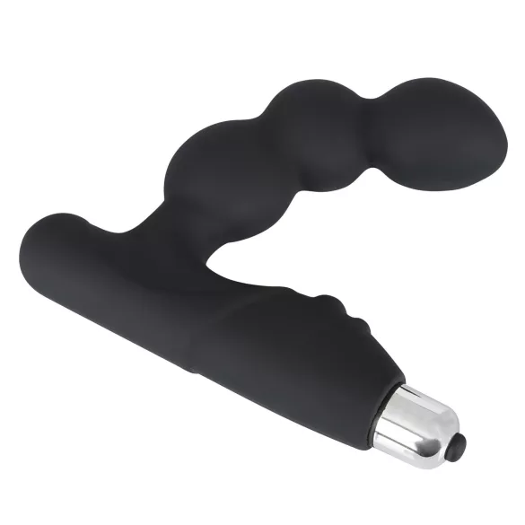 Rebel - vibromasseur prostate à boules - silicone noir