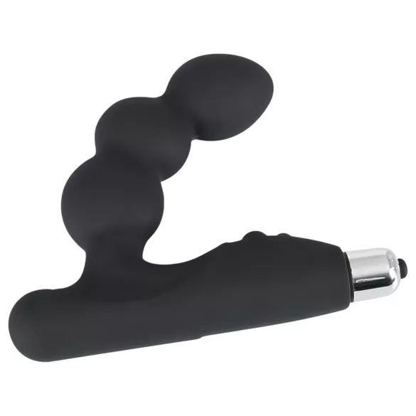 Rebel - vibromasseur prostate à boules - silicone noir