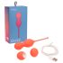 We-Vibe Bloom - boules de geisha à poids interchangeables - silicone orange