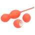 We-Vibe Bloom - boules de geisha à poids interchangeables - silicone orange