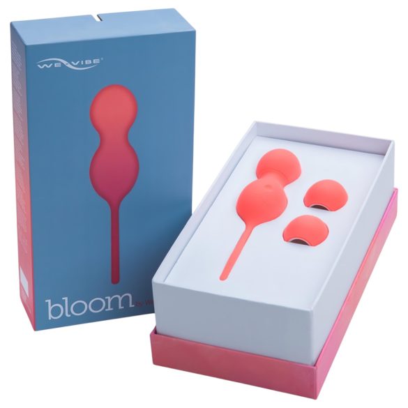 We-Vibe Bloom - boules de geisha à poids interchangeables - silicone orange