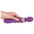 Javida Double - vibromasseur double - silicone violet