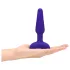 b-Vibe trio - Vibromasseur anal à 3 moteurs (violet)