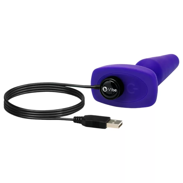 b-Vibe trio - Vibromasseur anal à 3 moteurs (violet)