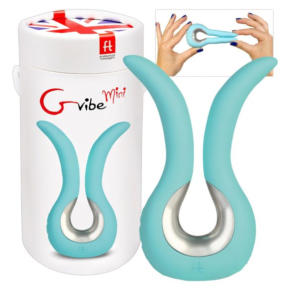 G-vibe Mini - mini vibromasseur USB - silicone - vert menthe