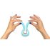 G-vibe Mini - mini vibromasseur USB - silicone - vert menthe