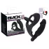 Black Velvets - plug anal vibrant avec cockring et anneau testicules - noir