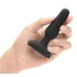b-Vibe Novice - plug anal vibrant débutant - silicone noir