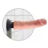 King Cock - gode vibrant ventouse 23 cm - couleur chair
