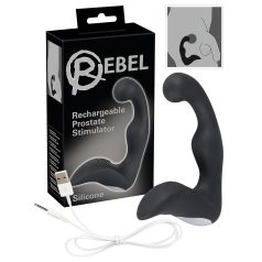   Rebel - stimulateur prostate vibrant rechargeable - silicone noir