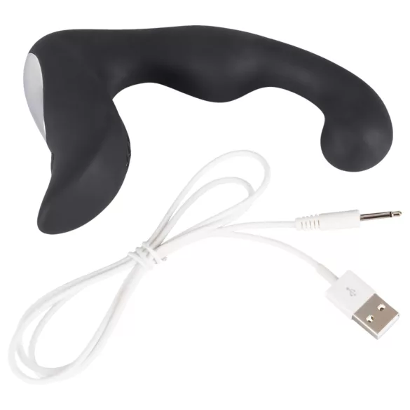 Rebel - stimulateur prostate vibrant rechargeable - silicone noir