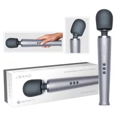 le Wand - vibromasseur rechargeable - exclusif - argent