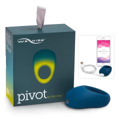   We-Vibe Pivot - cockring vibrant rechargeable - silicone bleu nuit
