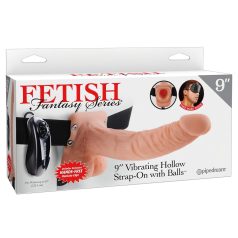 Fetish Strap-on 9 - gode ceinture vibrant - peau réaliste