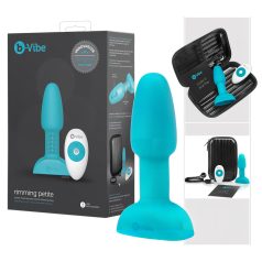   b-Vibe - vibromasseur anal à perles rotatives - silicone turquoise