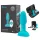 b-Vibe - vibromasseur anal à perles rotatives - silicone turquoise