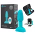 b-Vibe - vibromasseur anal à perles rotatives - silicone turquoise
