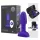 b-Vibe Rimming - Vibromasseur anal perlé rotatif (violet)