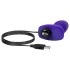 b-Vibe Rimming - Vibromasseur anal perlé rotatif (violet)