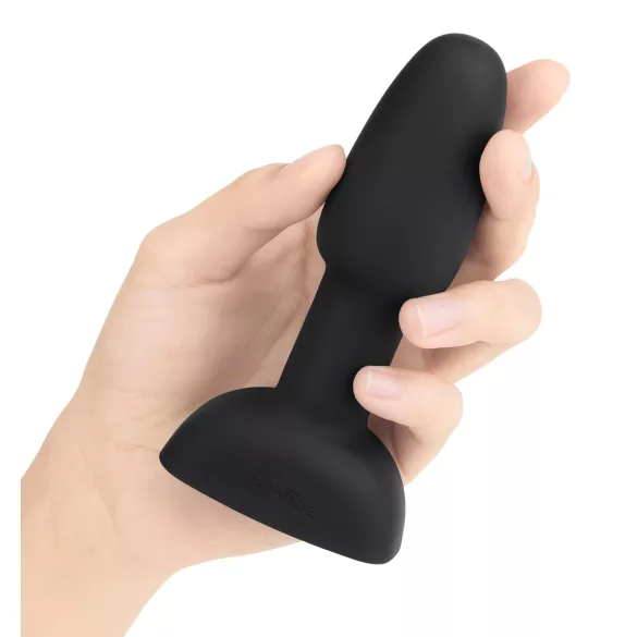 b-Vibe - plug anal vibrant à billes rotatives - noir