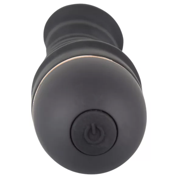 You2Toys - Vibromasseur nervuré flexible - silicone noir