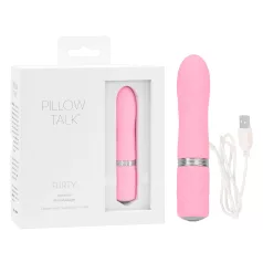   Pillow Talk Flirty - vibromasseur rechargeable - bâton - rose