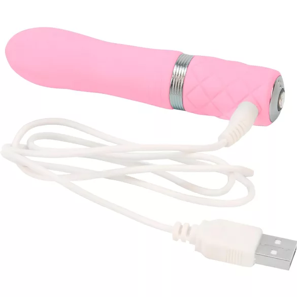 Pillow Talk Flirty - vibromasseur rechargeable - bâton - rose