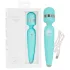 Pillow Talk Cheeky Wand - vibromasseur rechargeable - turquoise