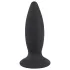 Black Velvets - vibromasseur anal débutant rechargeable - petit noir