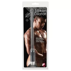   You2Toys - dilatateur urétral vibrant - silicone noir 8-11mm
