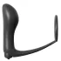 Analfantasy - doigt anal vibrant avec anneau pénien - silicone noir