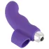 SMILE - Vibromasseur doigt ondulé - silicone violet