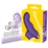SMILE - Vibromasseur doigt ondulé - silicone violet