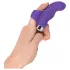 SMILE - Vibromasseur doigt ondulé - silicone violet