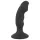 Black Velvets - vibromasseur anal à pénis rechargeable - silicone noir