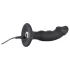 Black Velvets - vibromasseur anal à pénis rechargeable - silicone noir