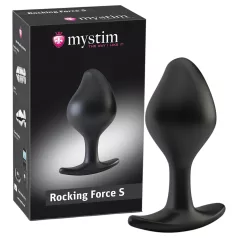 mystim Rocking Force S - plug anal électro - petit (noir)