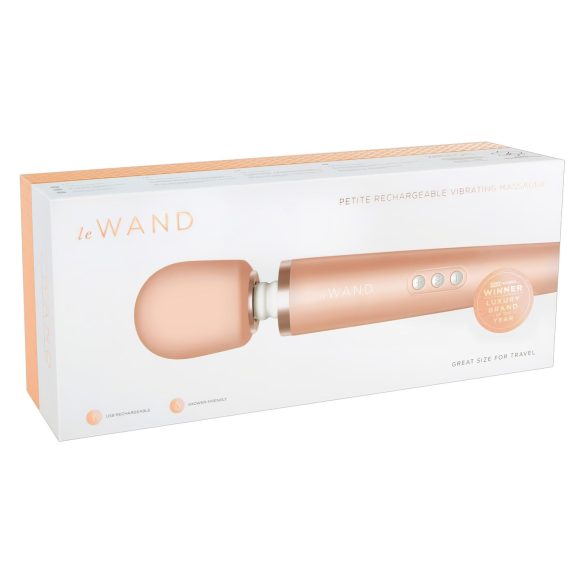 Le Wand Petite - vibromasseur de luxe compact - rose doré